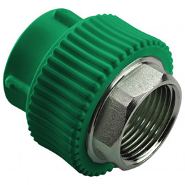 Муфта комбинир. ПП AntiFire под ключ D32-1"ВР Green 034010