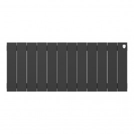 Радиатор биметаллический Royal Thermo PianoForte 300 Чёрный - 12 секц.