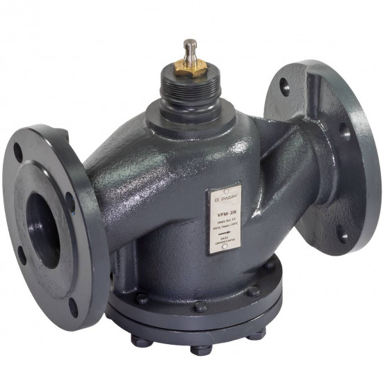 Клапан регулирующий РИДАН VFM-2R PN16 DN250 Kvs630 Tmax150, 2-х ход., седельный, фланец,чугун