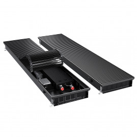Конвектор внутрипольный Royal Thermo ATRIUM TURBO-80/300/1000-DG-U-BL