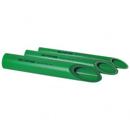 Труба PP-R AntiFire FR FireResistant SDR 7,4 D40 L4м Green