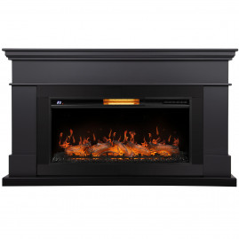 Каминокомплект: Очаг Royal Thermo Aurora RTFP/P-AR40LS, портал California 42/40/36, графит