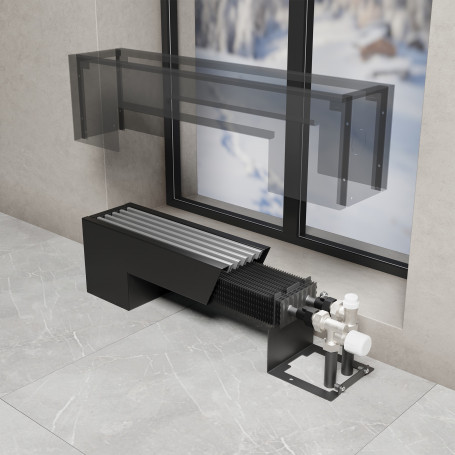 Конвектор напольный Royal Thermo STEP-130/180/1800-2-N-SS-LG-NA