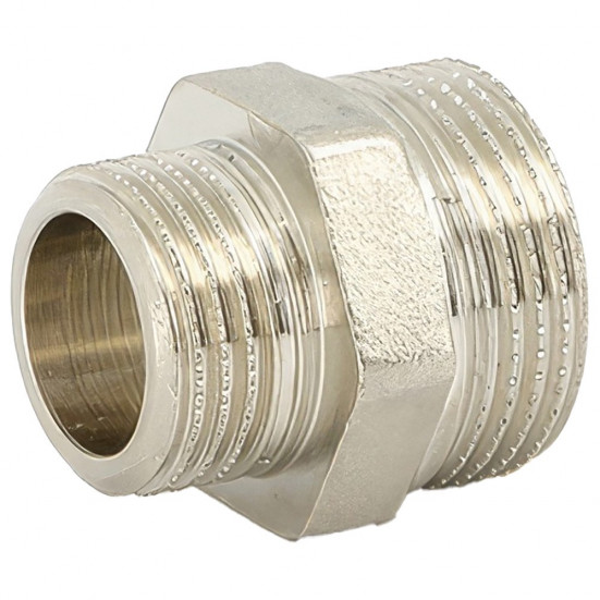Ниппель Uni-Fitt 3/4х1/2 никелированный, арт. 600N3200
