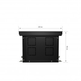 Конвектор внутрипольный Royal Thermo ATRIUM-150/200/800-DG-U-NA