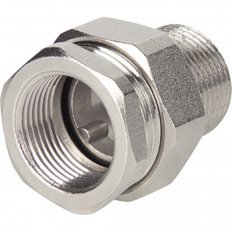 Сгон TEBO прямой американка ВР/НР 1/2" (12/216)