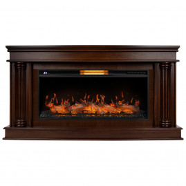 Каминокомплект: Очаг Royal Thermo Aurora RTFP/P-AR40LS, портал Olympia 42/40/36, канадский дуб