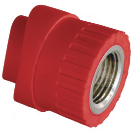 Седло вварное ПП AntiFire D125/25 мм 1/2 ВР Red 034854