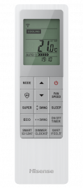 Сплит-система HISENSE, PREMIUM DESIGN SUPER DC Inverter 2025 WI-FI, AS-18UW4RXATG03G / AS-18UW4RXATG03W