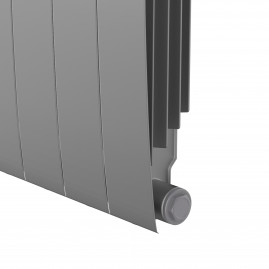 Радиатор Royal Thermo BiLiner 350 Silver Satin VR80 - 10 секц.