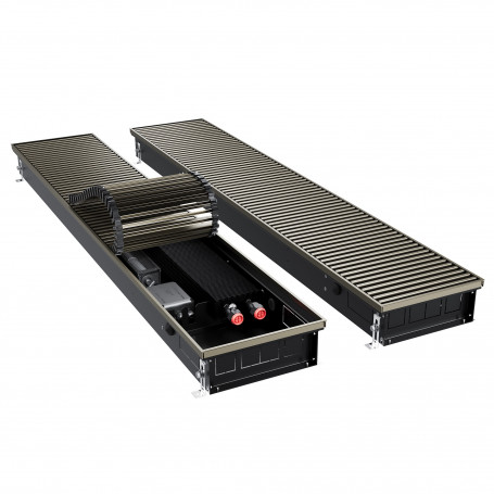 Конвектор внутрипольный Royal Thermo ATRIUM TURBO-90/250/1300-DG-U-DB