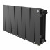 Радиатор биметаллический Royal Thermo PianoForte 300 Чёрный VR80 - 10 секц.