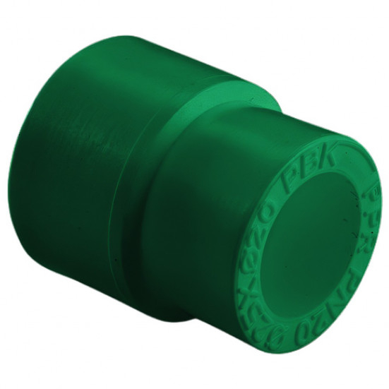 Муфта ПП AntiFire переходная D90-63 Green