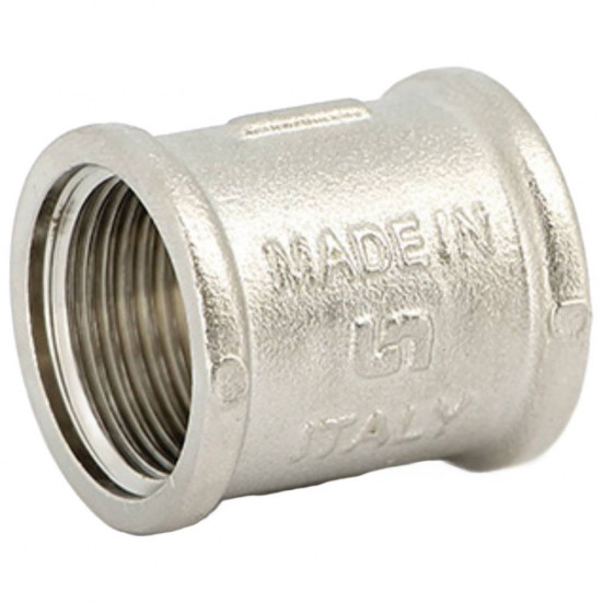 Муфта Uni-Fitt 3/4" никелированная