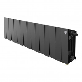 Радиатор биметаллический Royal Thermo PianoForte 200 Чёрный VR80- 16 секц.