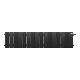 Радиатор биметаллический Royal Thermo PianoForte 200 Чёрный VR80- 16 секц.