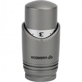 Головка термостатическая VARMEGA, серия VM112, M30х1.5, серая