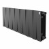 Радиатор биметаллический Royal Thermo PianoForte 300 Чёрный - 14 секц.