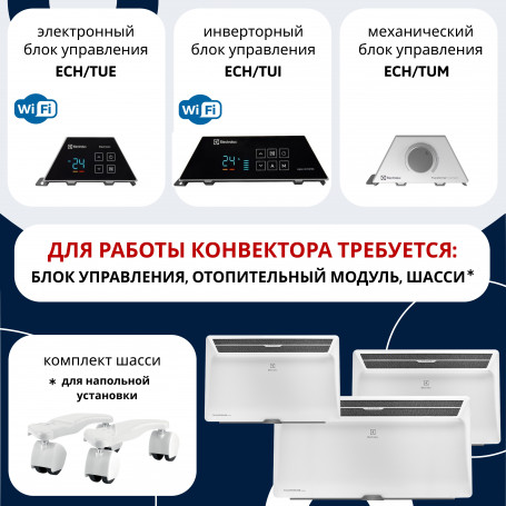 Блок управления конвектора Electrolux Transformer Electronic