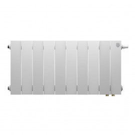 Радиатор биметаллический Royal Thermo PianoForte 300 Белый VR80 - 10 секц.