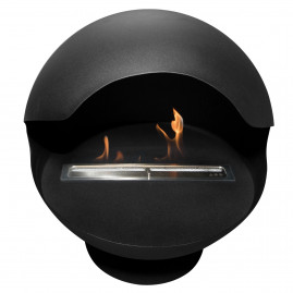 Каминокомплект:Биокамин Firelight BFP/F-55 Sphere+Набор керамических камней М, белые