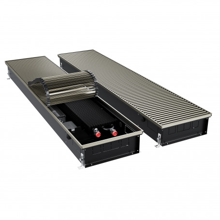 Конвектор внутрипольный Royal Thermo ATRIUM TURBO-110/300/2700-DG-U-LB