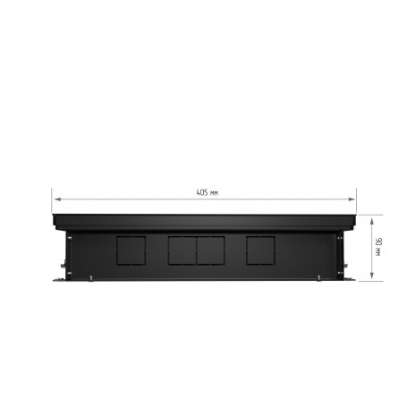Конвектор внутрипольный Royal Thermo ATRIUM TURBO-90/400/2700-DG-U-NA