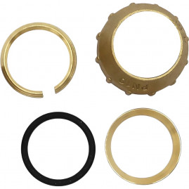 Муфта VIEIR для трубы ПНД S25x3/4"M (10) VER370