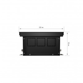 Конвектор внутрипольный Royal Thermo ATRIUM-110/200/1000-DG-U-DB