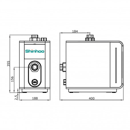 Установка повышения давления Shinhoo AQUAMASTER 3-45