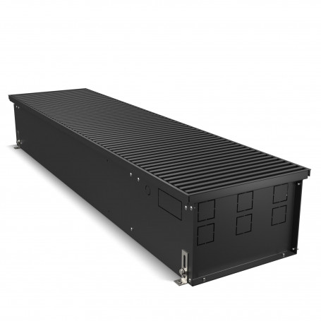 Конвектор внутрипольный Royal Thermo ATRIUM TURBO-190/300/2600-DG-U-BL