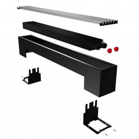 Конвектор напольный Royal Thermo STEP-180/130/1000-3-N-SS-LG-NA