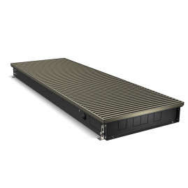 Конвектор внутрипольный Royal Thermo ATRIUM TURBO-90/400/2600-DG-U-DB