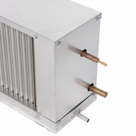 Охладитель фреоновый для прямоугольных каналов SHUFT WHR-R 600x300-4