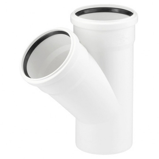 Тройник REHAU 50/40/45гр RAUPIANO PLUS
