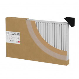 Дизайн-радиатор Royal Thermo Shift Q30 VC2050 - 16 секц. RAL9016