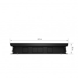 Конвектор внутрипольный Royal Thermo ATRIUM TURBO-80/400/2600-DG-U-LB