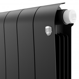 Радиатор биметаллический Royal Thermo Infinity 500 Noir Sable VR80 - 12 секц.