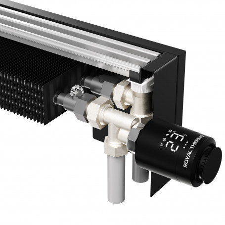 Конвектор напольный Royal Thermo STEP-130/130/900-2-N-SS-LG-NA