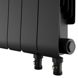 Радиатор биметаллический Royal Thermo Infinity 500 Noir Sable VR80 - 6 секц.