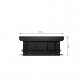 Конвектор внутрипольный Royal Thermo ATRIUM-90/200/900-DG-U-AU