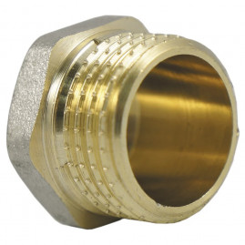 Пробка НР наружная резьба 3/4" (JIF 251) уп 10 шт