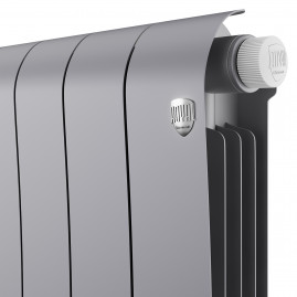Радиатор биметаллический Royal Thermo Infinity 500 Silver Satin VR80 - 4 секц.