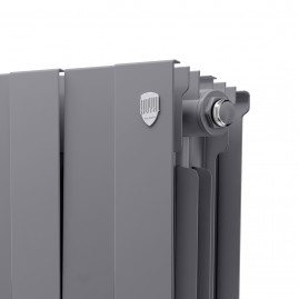 Радиатор биметаллический Royal Thermo PianoForte 300 Серебристый - 10 секц.