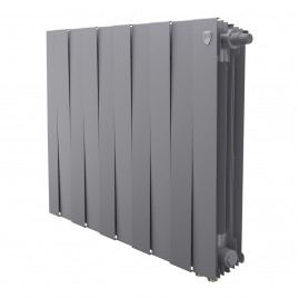 Радиатор биметаллический Royal Thermo PianoForte 500 Серебристый VR80 - 10 секц.