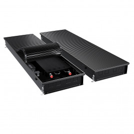 Конвектор внутрипольный Royal Thermo ATRIUM TURBO-110/400/1600-DG-U-BL