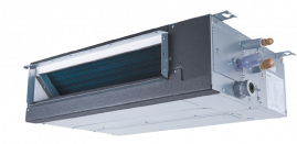 Внутренний канальный (тонкий) блок VRF-системы без панели HISENSE, AVE DC Inverter, AVE-12HJFDL