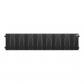 Радиатор биметаллический Royal Thermo PianoForte 200 Чёрный - 16 секц.