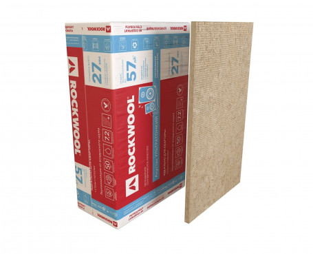 Звукоизоляция Rockwool Акустик Ультратонкий, 1000х600х27мм, 72 плиты, 43.2м2