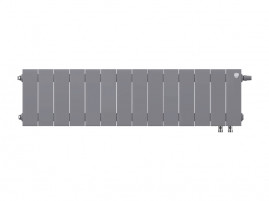 Радиатор Royal Thermo PianoForte 200 /Silver Satin - 14 секц. VDR